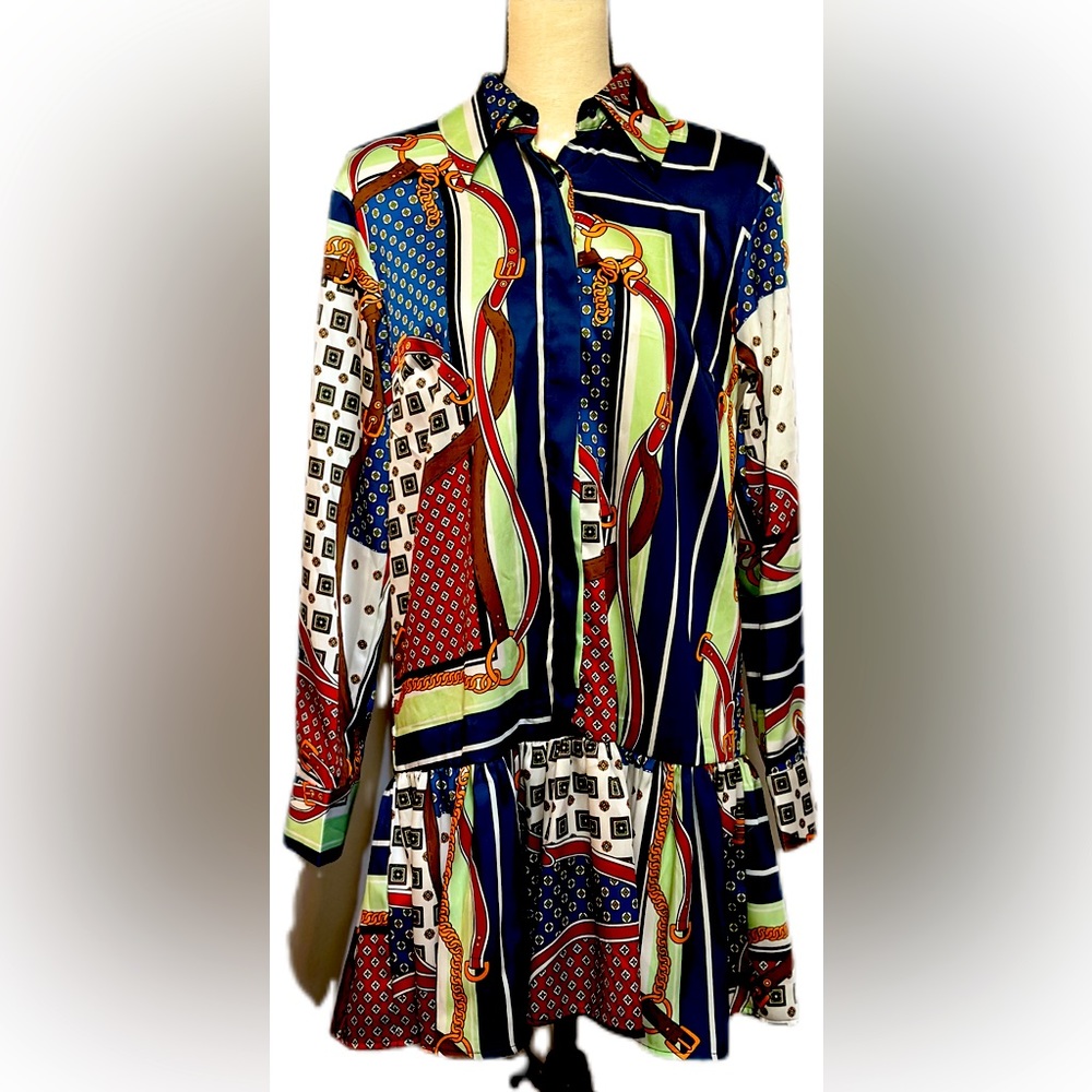 Button-up shirt dress EUC